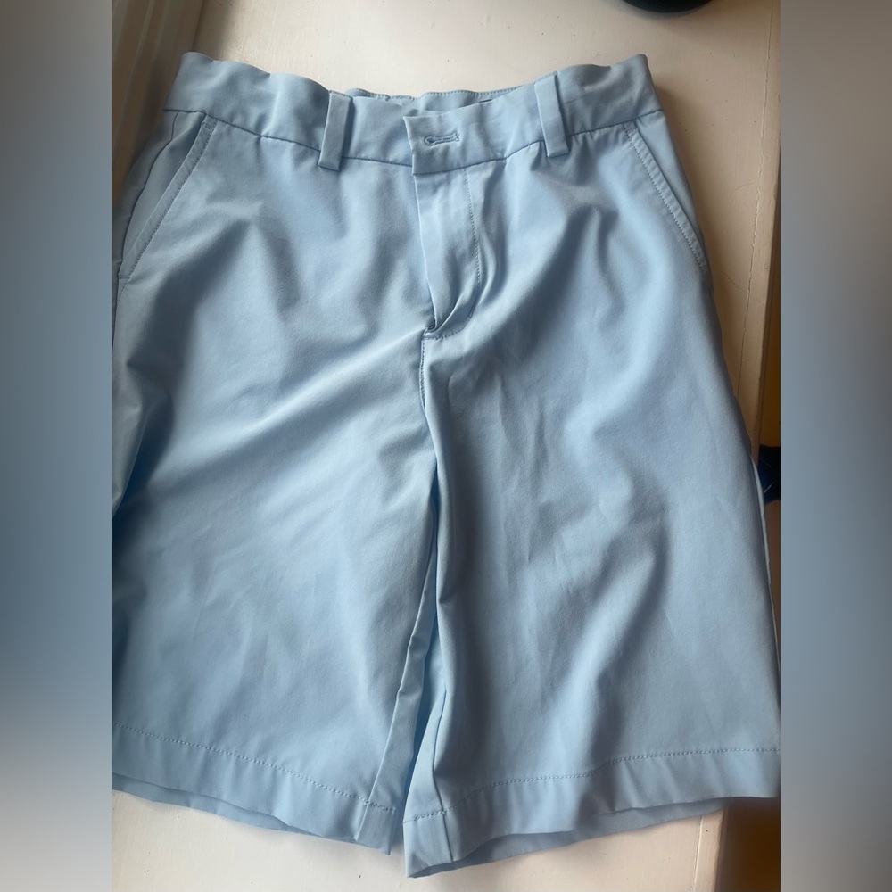 Vineyard Vines Light Blue Men's Flat Front Shorts